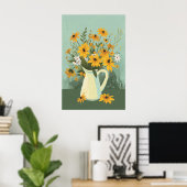 1278 Bloemen Poster (Thuiskantoor)