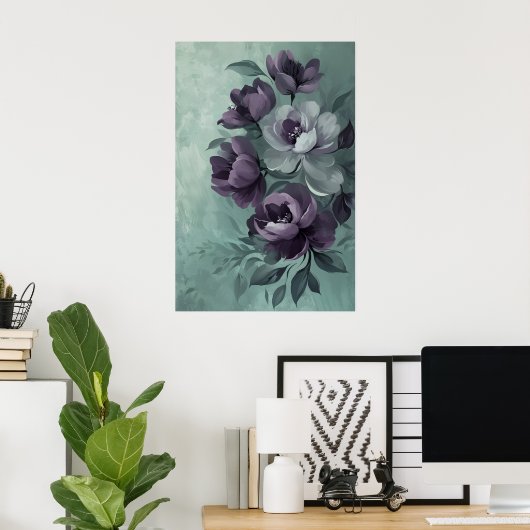 1279 Bloemen Poster (Thuiskantoor)