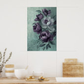 1279 Bloemen Poster (Keuken)