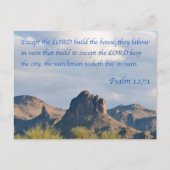 127 psalm briefkaart (Voorkant)