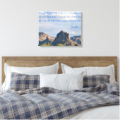 127 psalm canvas afdruk (Insitu (Slaapkamer))