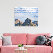 127 psalm canvas afdruk (Insitu (Woonkamer))