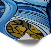 1281 Bloemen Poster (Hoek)