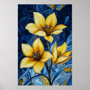 1281 Bloemen Poster