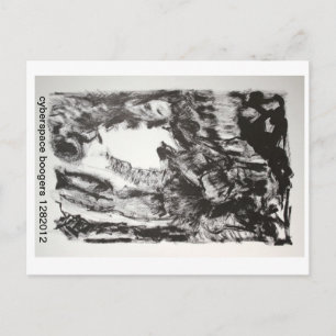 1282012 cyberspace boogers briefkaart