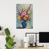 1283 Bloemen Poster (Thuiskantoor)