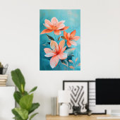 1285 Bloemen Poster (Thuiskantoor)