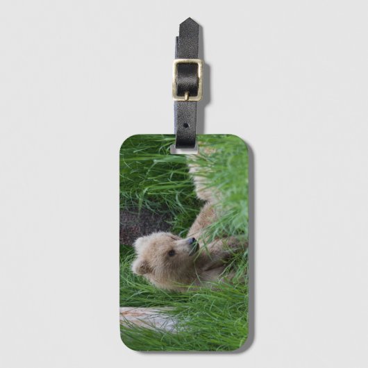 128 Kleinste deeltje van grazer - Bagagelabel 2 (Voorkant (verticaal))