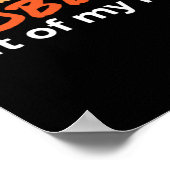 128.Thanksgiving Shirt Funny GOBBLE WOBBLE Turkije Poster (Hoek)