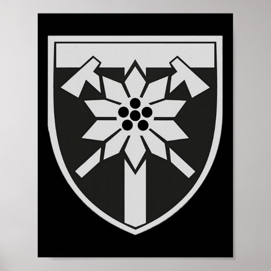 128th Mountain Ault Brigade (ukraine) Ukrainian Mi Poster (Voorkant)