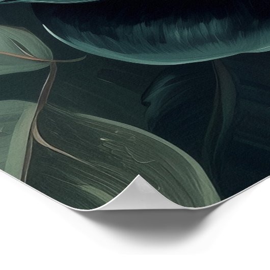 1294 Bloemen Poster (Hoek)