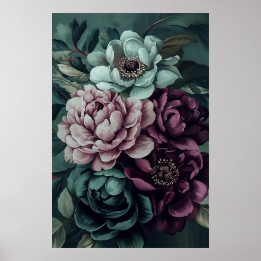 1294 Bloemen Poster (Voorkant)