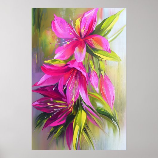 1296 Bloemen Poster (Voorkant)