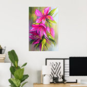 1296 Bloemen Poster (Thuiskantoor)