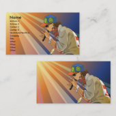 129.ai, naam, adres 1, adres 2, contactpersoon 1,  visitekaartje (Voorkant / Achterkant)