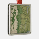 129 Grootte van de boerderijen 1900 Metalen Ornament (Rechts)