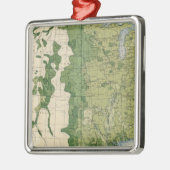 129 Grootte van de boerderijen 1900 Metalen Ornament (Links)