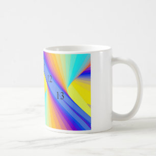12-11-13 Regenboog 11 oz Klassieke witte Mok