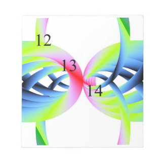 12/13/14 Regenboog Spaghetti Notitieblok