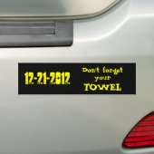 12-21-2012 Bumpersticker (Op auto)