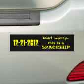 12-21-2012 Bumpersticker (Op auto)