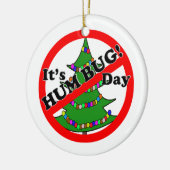 12-21 Humbug Day Keramisch Ornament (Links)
