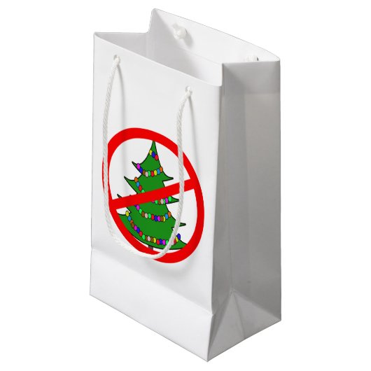 12-21 Humbug Day Klein Cadeauzakje (Voorkant Gekanteld)