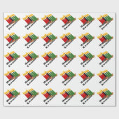 12-26 Happy Kwanzaa Cadeaupapier (Vlak)