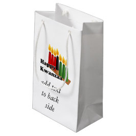 12-26 Happy Kwanzaa Klein Cadeauzakje