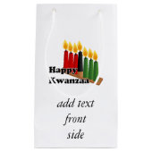 12-26 Happy Kwanzaa Klein Cadeauzakje (Voorkant)