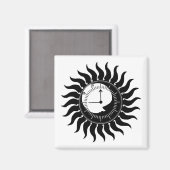 12:45 Hemelklok Magneet (Voorkant / Achterkant)
