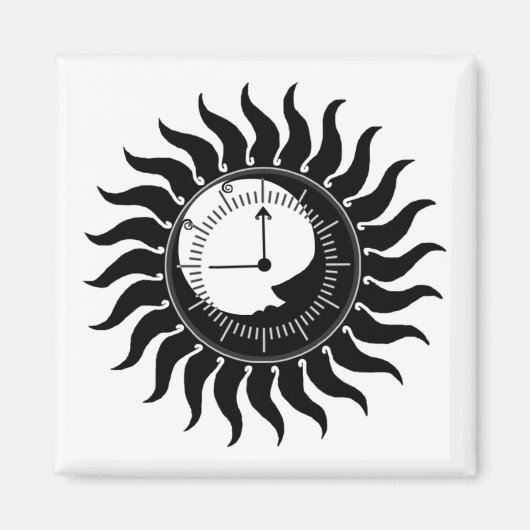 12:45 Hemelklok Magneet (Voorkant)
