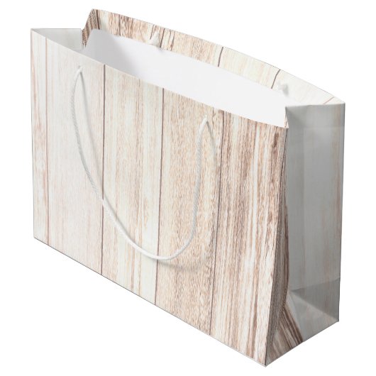 12,5 lx4wx9h grote cadeautas laarzen land rustic w (Achterkant Gekanteld)