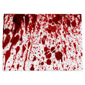 12,5 lx4wx9h grote Gift Bag Bloedplaat Vampier Groot Cadeauzakje (Voorkant)