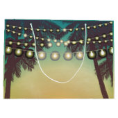 12.5lx4wx9h Grote Gift Bag Strand Zonsondergang Pa Groot Cadeauzakje (Achterkant)