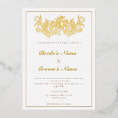 12,7 x 17,8 cm Folie Uitnodiging (Voorkant)