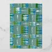 12.7cm x 17.8cm Folie Groeten Kaart Book Lovers (Achterkant)