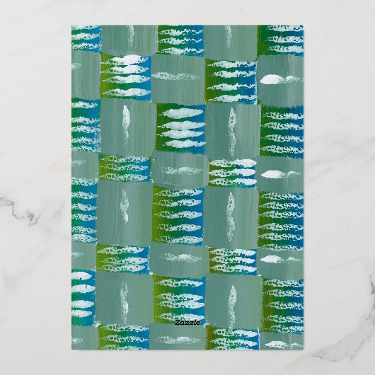 12.7cm x 17.8cm Folie Groeten Kaart Book Lovers (Achterkant)