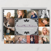 12 Aankondiging van het Afstuderen van Foto's Coll (Voorkant / Achterkant)