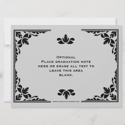 12 Aankondiging van het Afstuderen van Foto's Coll (Achterkant)