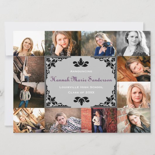 12 Aankondiging van het Afstuderen van Foto's Coll (Voorkant)