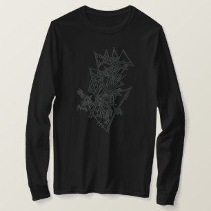 12 Abstracte Tribale Tattoo Kunst T-shirt