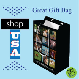 12 Afbeelding Fotocollage ✨ Aangepaste herinnering Medium Cadeauzakje