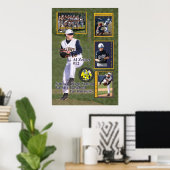 #12 Al 2008 Saline Baseball Poster (Thuiskantoor)