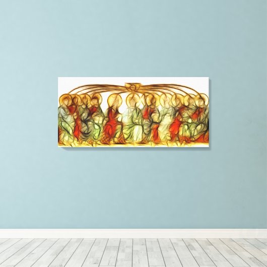 12 Apostelen Fine Canvas Print (Insitu (Houten vloer))