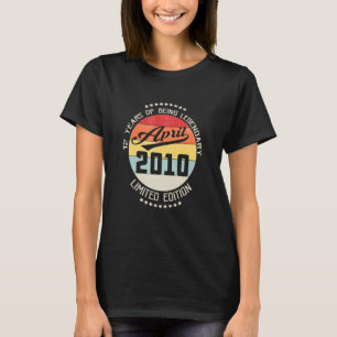 12 april 2010: 12 jaar legenda t-shirt