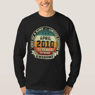 12 april 2010 12 jaar na amesom t-shirt