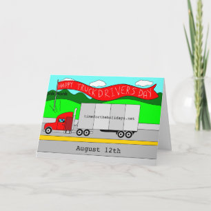 12 augustus is de Nationale Dag van de Bestuurders Kaart