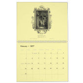 12 Barok Rococo ca. 1766 kalenderprints Kalender (Feb 2027)