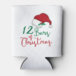 12 Bars van Kerstmis | Santa Hat Blikjeskoeler